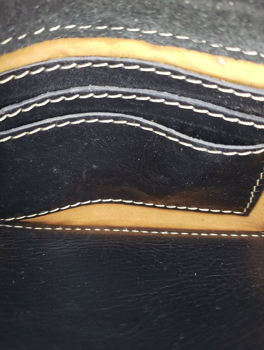 Patricia Nash Tooled Floral Crossbody in Taupe and Black Leather Bag - Picture 5 of 12